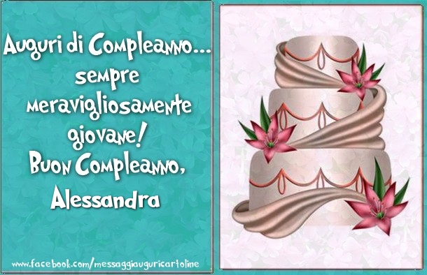 Auguri Alessandra Buon Compleanno Buono Compelanno Collection Immagini