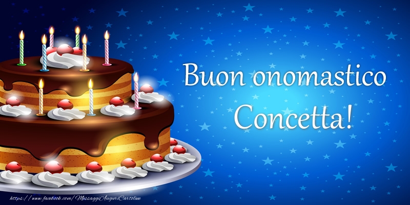 Buon Onomastico Concetta Cartoline Di Compleanno Con Nome Concetta Cartolineconnomi Com