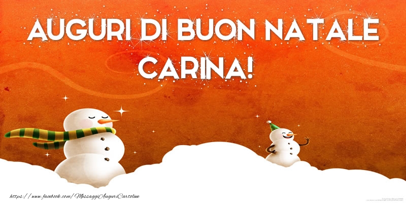 Immagini Carine Di Natale.Auguri Di Buon Natale Carina Cartoline Di Natale Con Nome Carina Cartolineconnomi Com